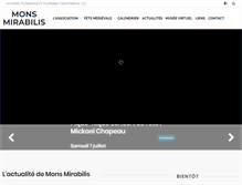 Tablet Screenshot of monsmirabilis.org